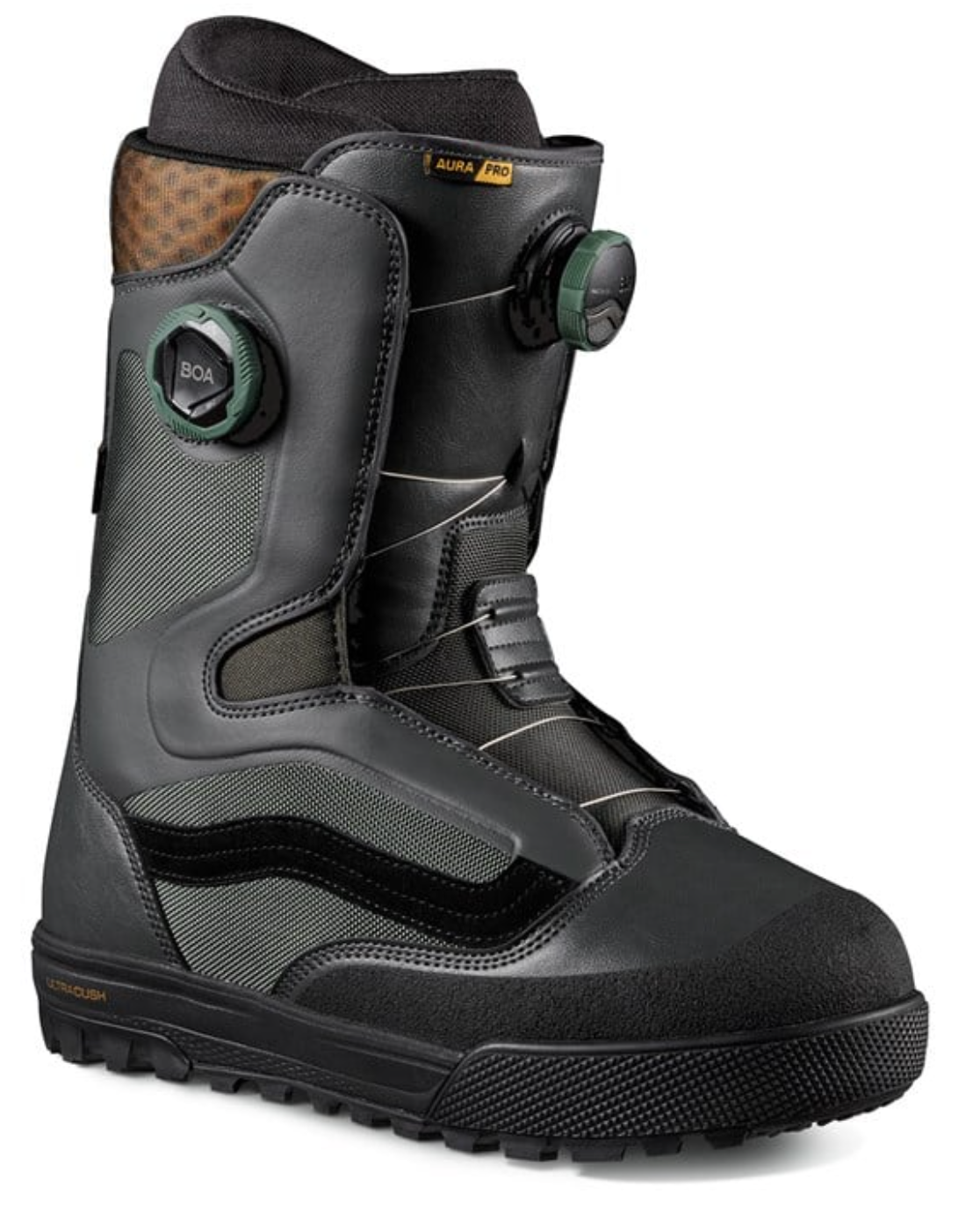Vans Snowboard Boots: Aura Pro - Forest/Black 2024 – Lip Trix