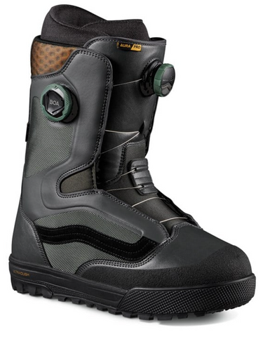 Vans Snowboard Boots: Aura Pro - Forest/Black 2024