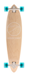 Goldcoast Longboards: Classic Blond Pin Tail Complete