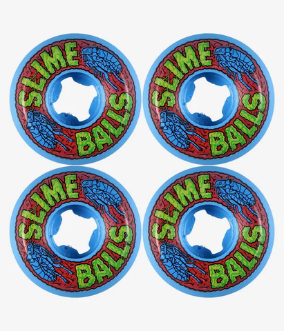 Slime Balls 53mm Flea Balls Speed Balls 99a - Blue
