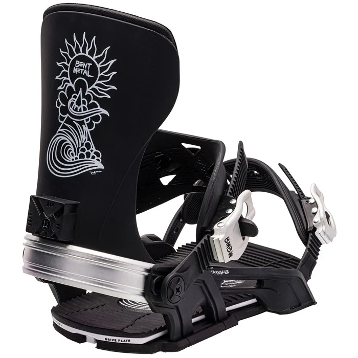 Bent Metal Bindings: Transfer 2024 - Black/Silver – Lip Trix Boardshop