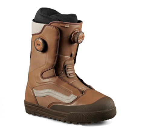 Vans Snowboard Boots: Aura Pro - Tobacco/Gum 2024