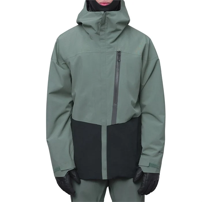 686: GORE-TEX GT Jacket - Cypress Green Colorblock 2024 – Lip Trix 686: GORE-TEX GT Jacket - Cypress Green Colorblock 2024 – Lip Trix