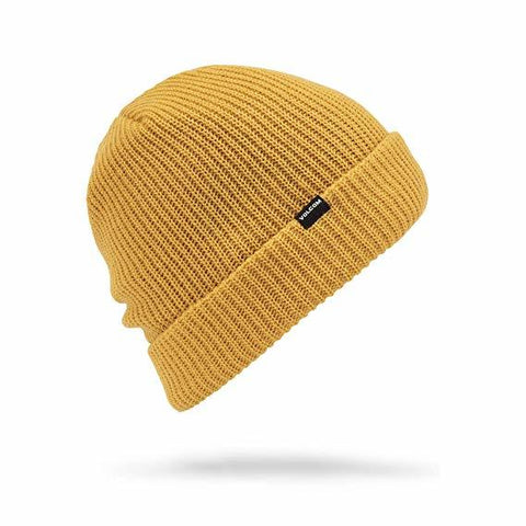 Volcom: Sweep Lined Beanie - Resin Gold