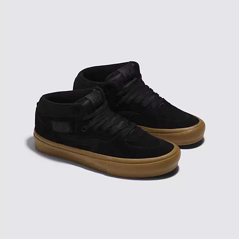 Vans slip on pro black shop gum