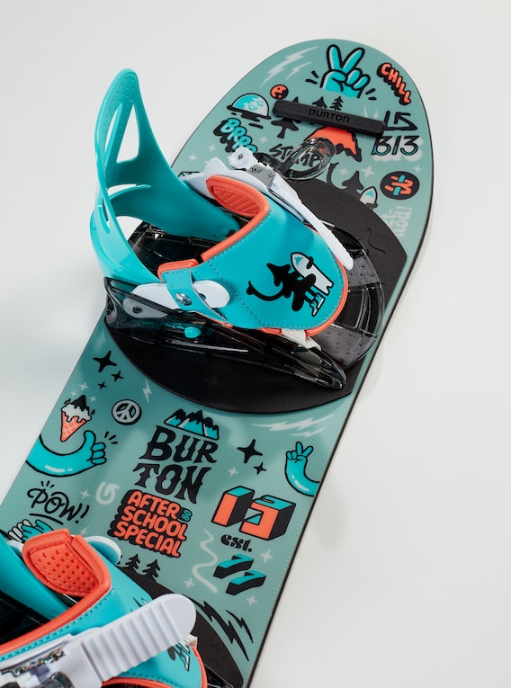 Burton: Kids After School Special Snowboard Package – Lip Trix