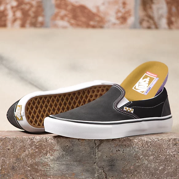 Vans Skate Slip-On - (Twill) Raven/Black – Lip Trix Boardshop