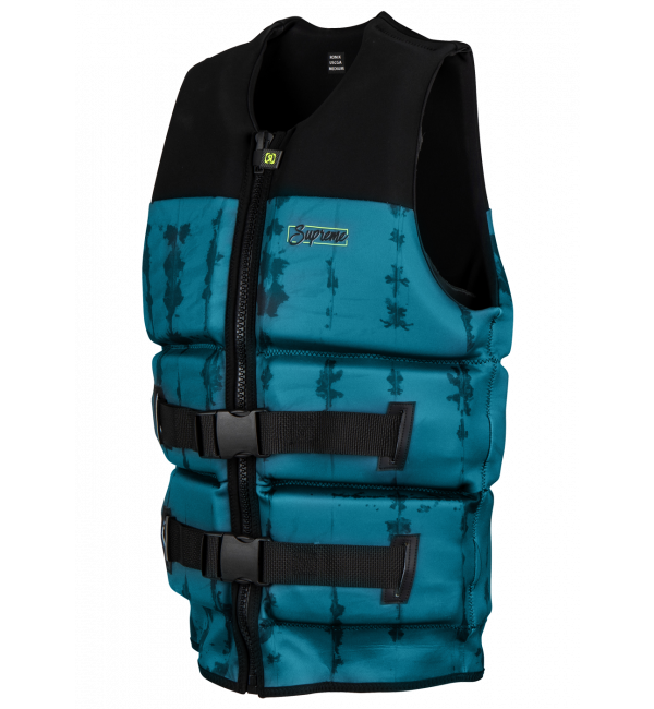 Ronix Supreme Yes Mens CGA Vest Deep Teal Black Texture Lip