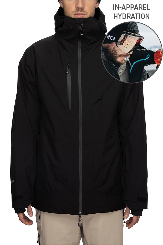 686 Men s GLCR Hydra Stash Reserve Insulated Jacket Black