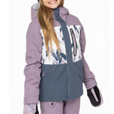 686: Girls Hydrastash Insulated Jacket - Dusty Orchid Colorblock 2023