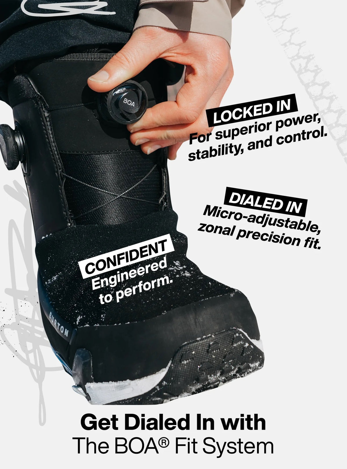 Burton: 2027 Moto BOA Snowboard Boots - Black