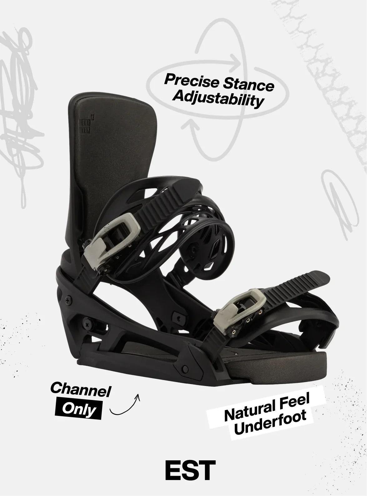 Burton: 2027 Men's Cartel X EST Step On Bindings