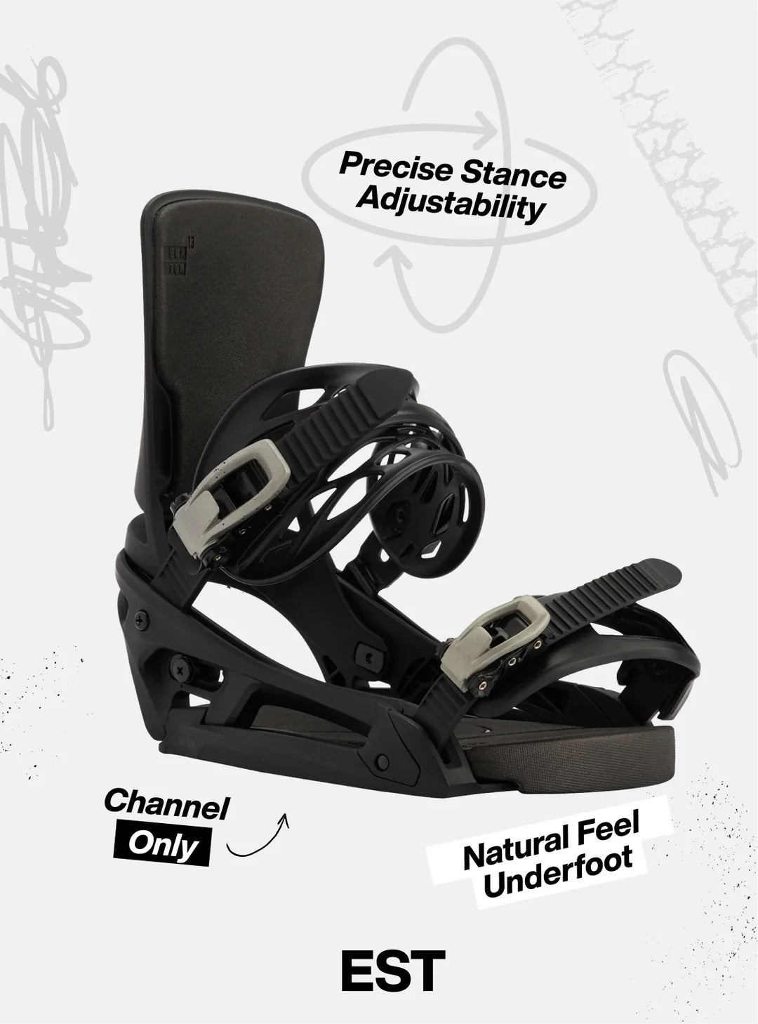 Burton: 2027 Men's Cartel EST Step On Bindings