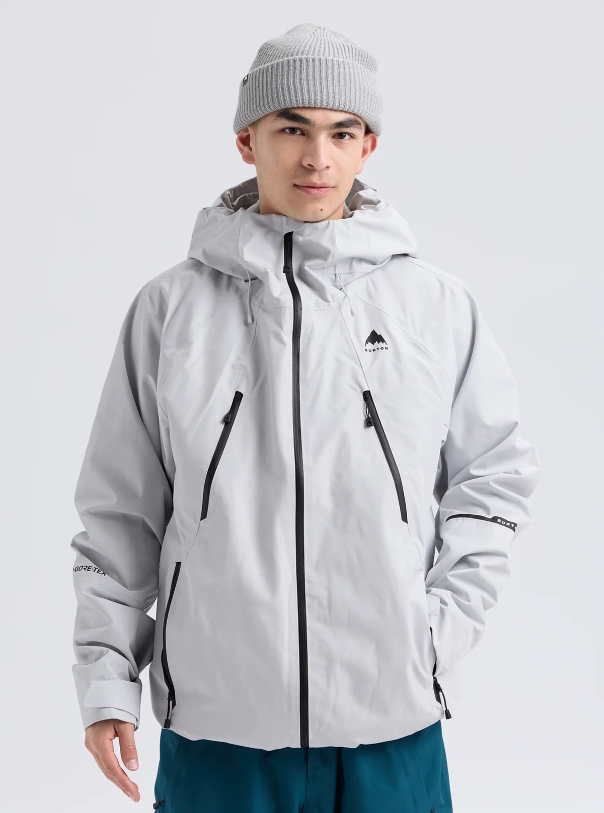 Burton: Mens GORE-TEX Reserve Jacket - Gray Cloud
