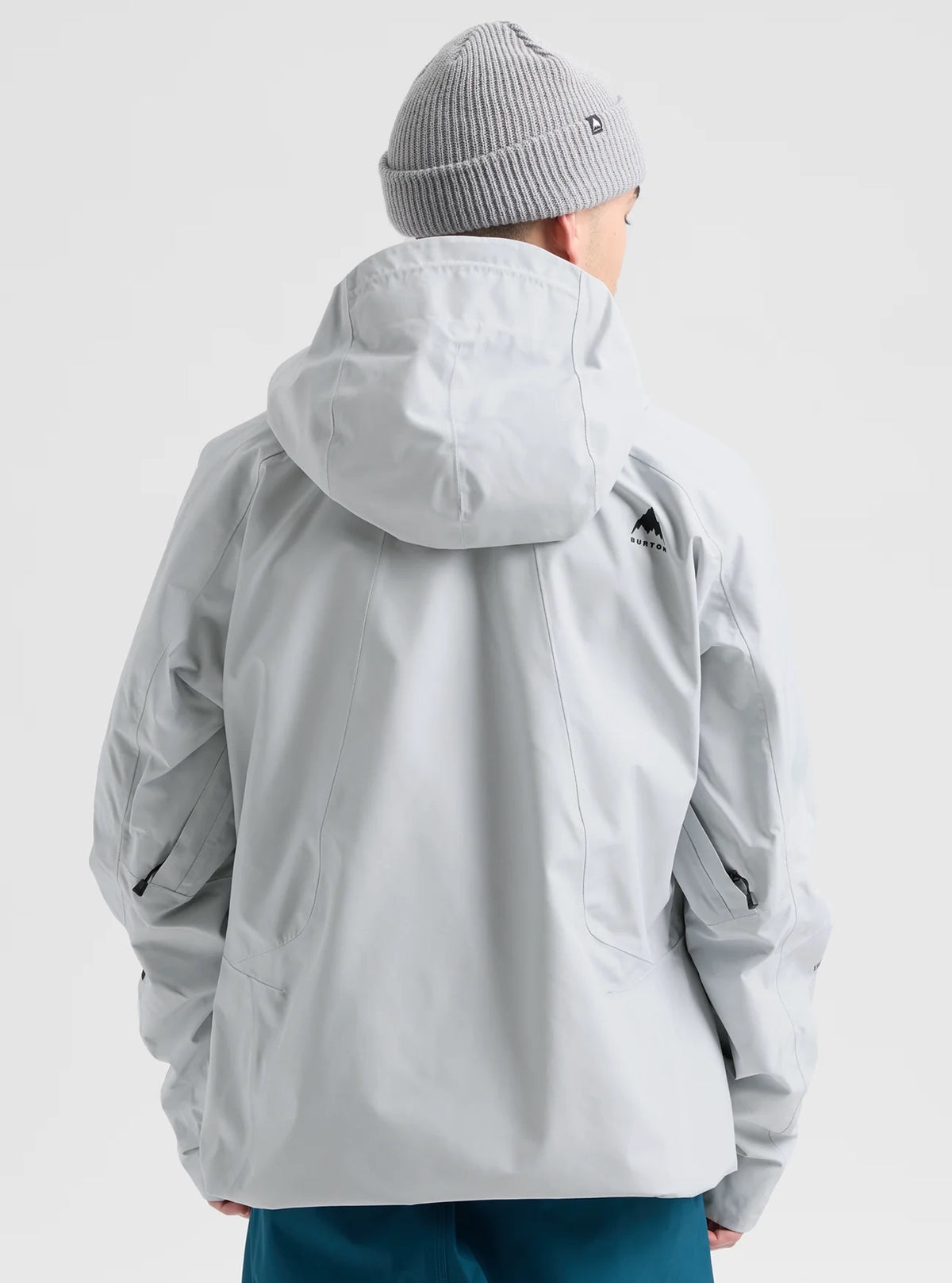 Burton: Mens GORE-TEX Reserve Jacket - Gray Cloud