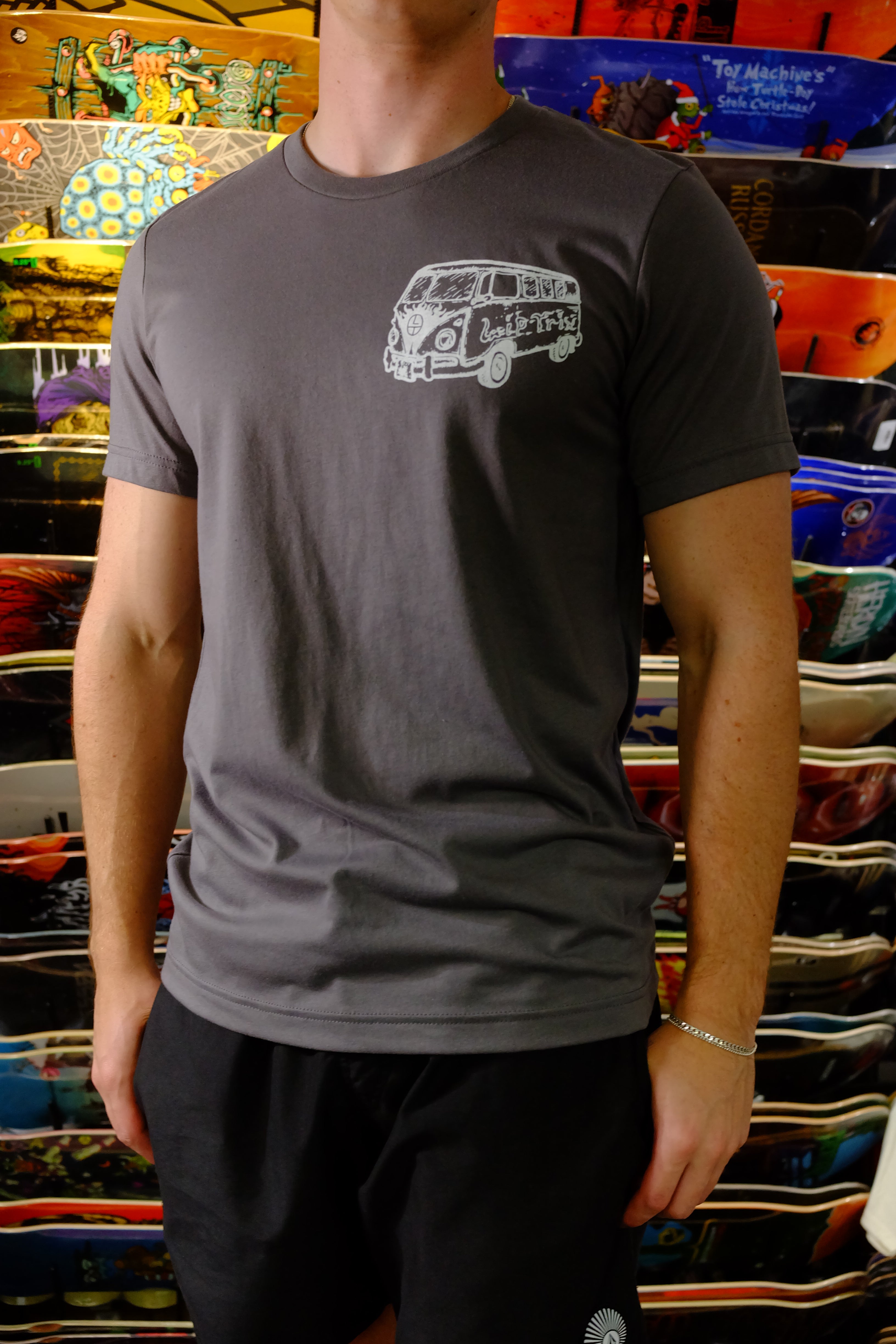 Lip Trix:  Bus Logo Tee - Assorted Colors