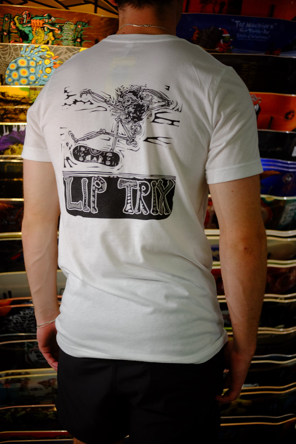 Lip Trix: Abe Kickflip Tee - Assorted Colors
