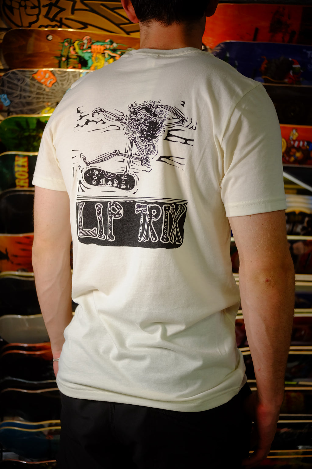 Lip Trix: Abe Kickflip Tee - Assorted Colors