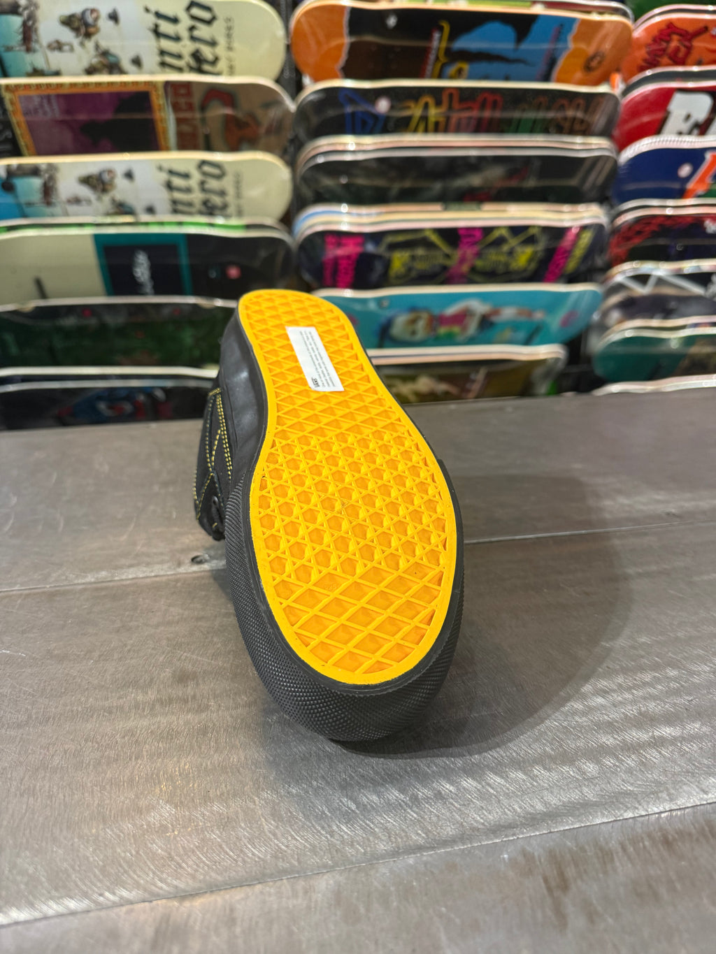 Vans Skate Half Cab - Black/Mustard
