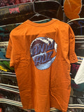 Santa Cruz Wave Dot Heavyweight T-Shirt - Texas Orange