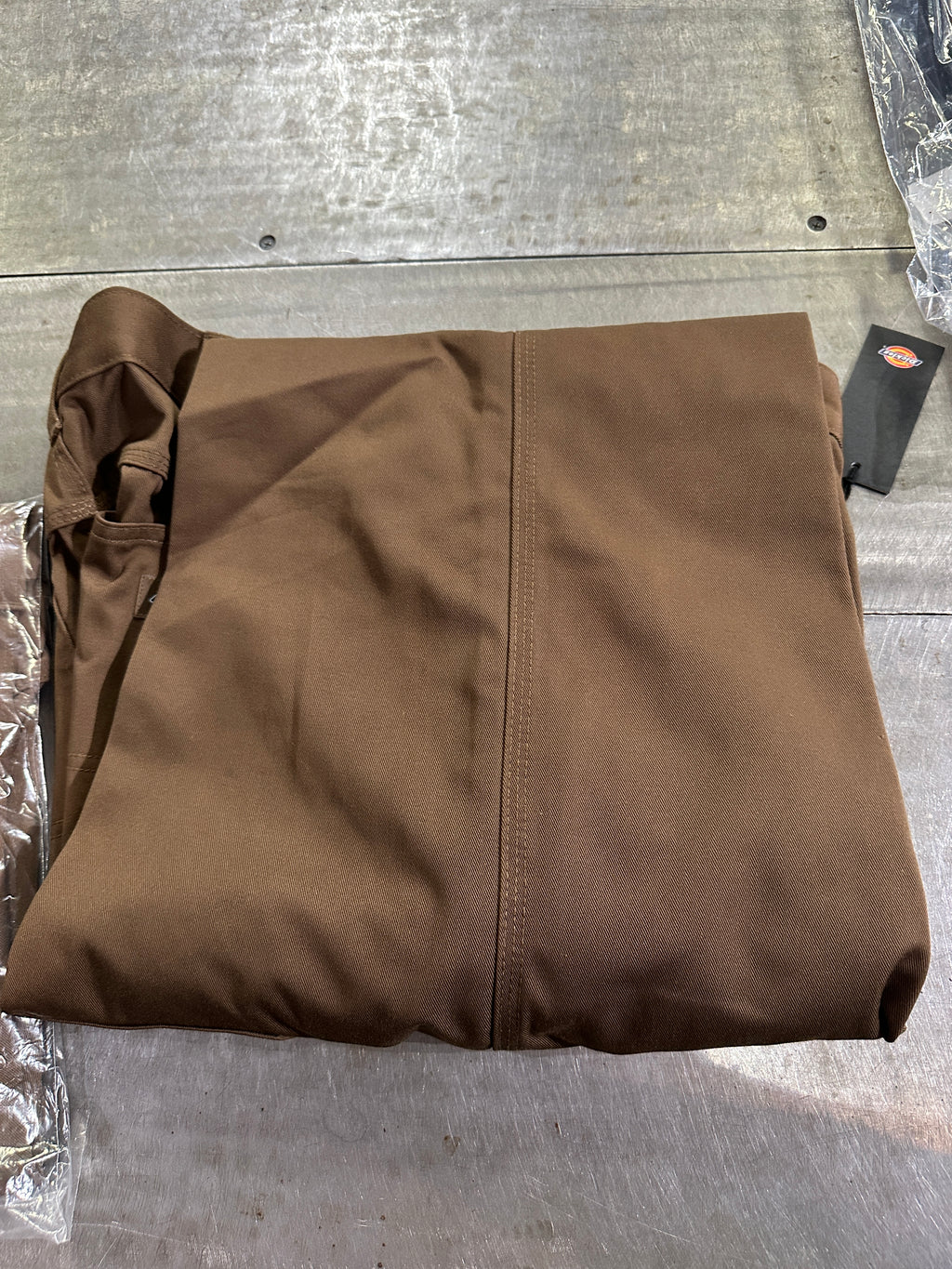 Dickies: Twill Loose Pants Straight Fit - Brown