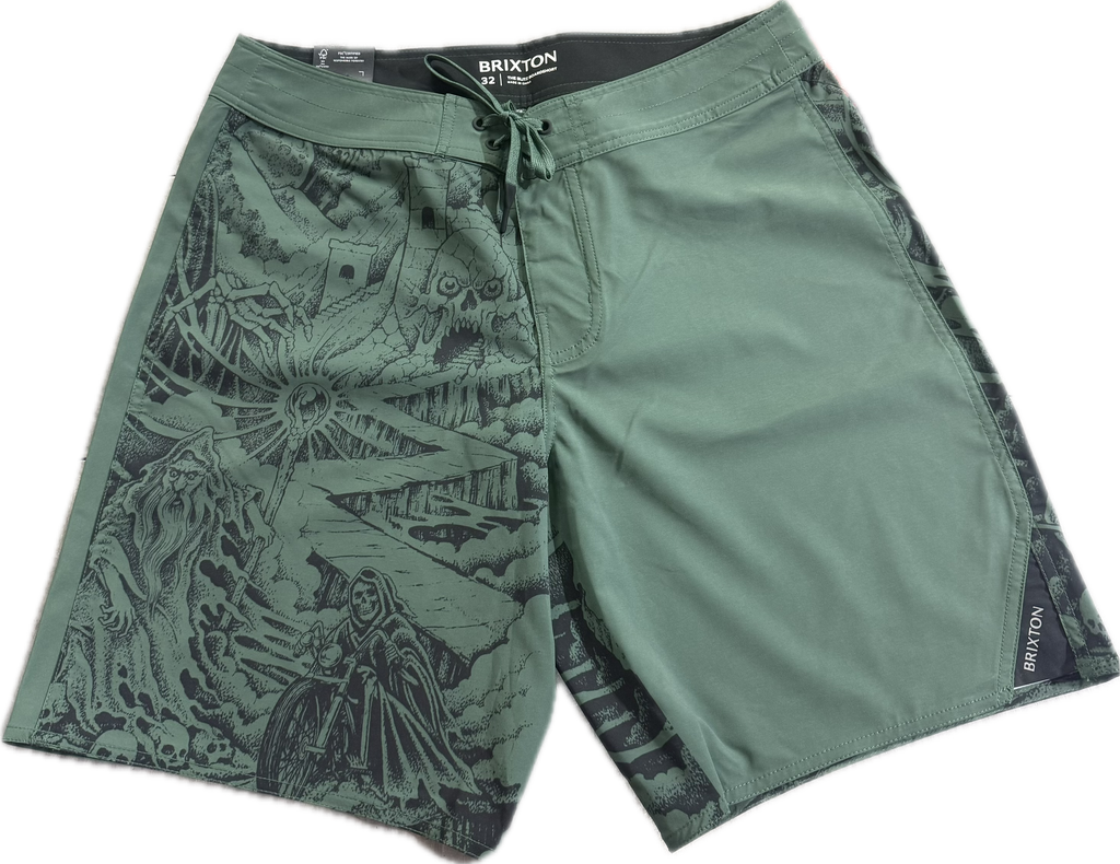 Brixton: Blitz Boardshort 19" - Primary Green
