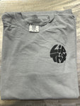Lip Trix Shop Tee - Circle Logo (Grey/Black)