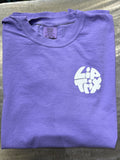 Lip Trix Shop Tee - Circle Logo (Purple)
