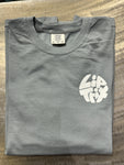 Lip Trix Shop Tee - Circle Logo (Grey/White)