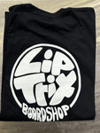 Lip Trix Shop Tee - Circle Logo (Black)