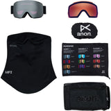 Anon Goggles: M5 Goggles + MFI Mask 2026 - Smoke/Perceived Sunny Onyx