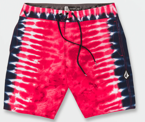 Volcom Quatro De Julio Mod-Tech Trunks 19 - Red