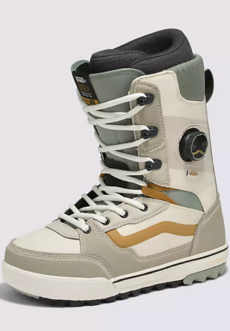 Vans Snowboard Boots: Invado Pro - Darrell Mathes Beige/Khaki 2024