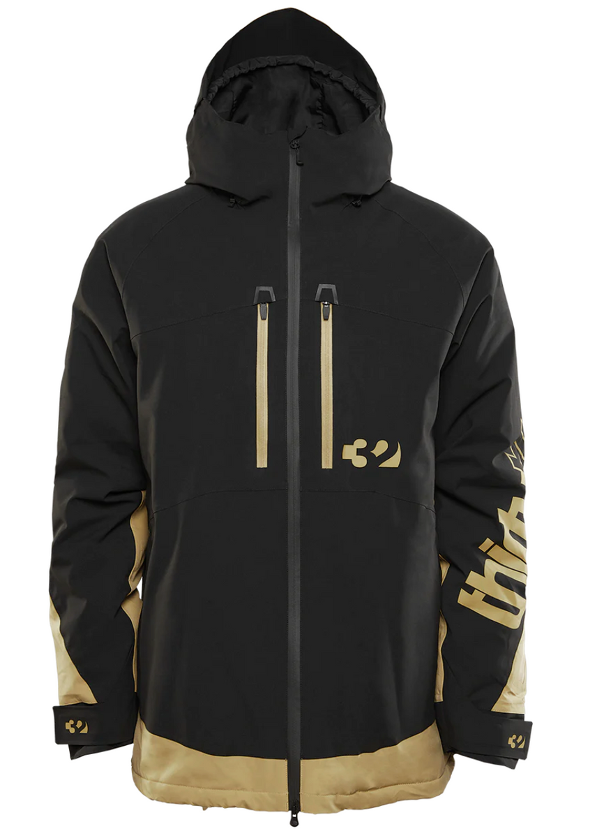 ThirtyTwo: Lashed Insulated Jacket - Black/Tan – Lip Trix Boardshop