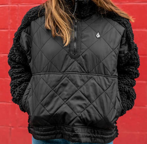 Volcom Snow: Ferron Pullover Jacket - Black