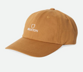 Brixton: Alpha LP Cap - Golden Brown/Vintage Wash
