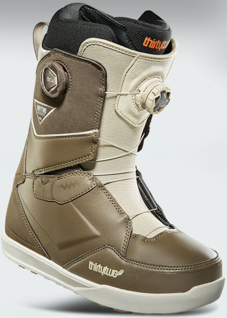 ThirtyTwo Lashed Double BOA Crab Grab Brown Tan Lip Trix Boardshop