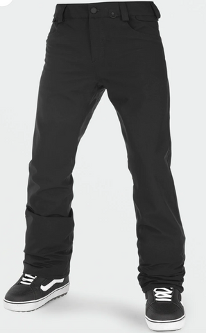 Volcom Snow: 5-Pocket Tight Pant - Black 2024