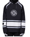 686: Waterproof Slapshot Hoody - Black Colorblock 2024