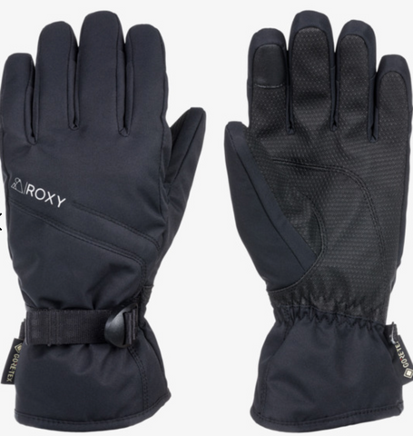 Roxy: GORE-TEX Fizz Gloves - Black 2024 Womens