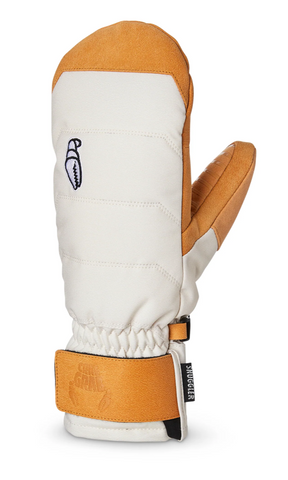 Crab Grab: Womens Snuggler Mitt - Cream & Tan 2024