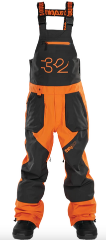 ThirtyTwo: Youth Basement Bib - Orange