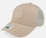 Brixton: Crest X MP Mesh Cap - Oat Milk/Oat Milk