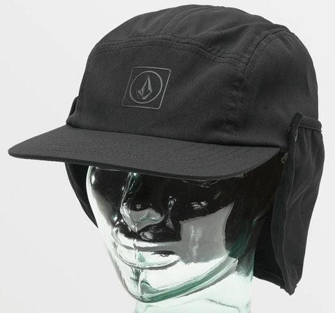 Volcom Stone Trip Flap Hat - Black