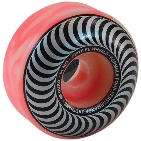 Spitfire F499a Classic Wheels - 54mm Assorted Red