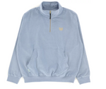 Howl: Corduroy Half Zip - Uniform Blue