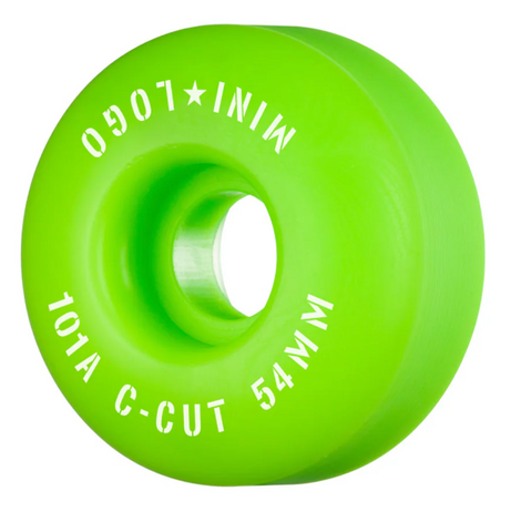 Mini Logo Wheels: C-Cut 101a - Green