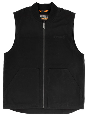 Independent Trucks: Built To Grind Mens Independent Canvas Vest (Black)