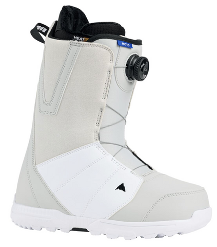 Burton: Moto BOA Snowboard Boots 25/26 - Gray Cloud