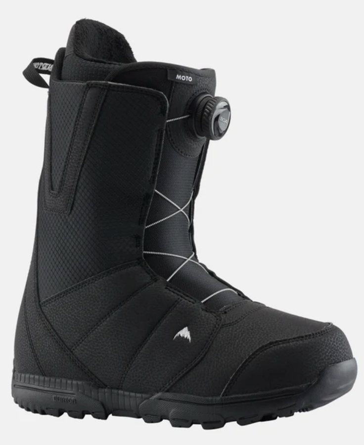 Burton: Moto BOA Snowboard Boots 25/26 - Black